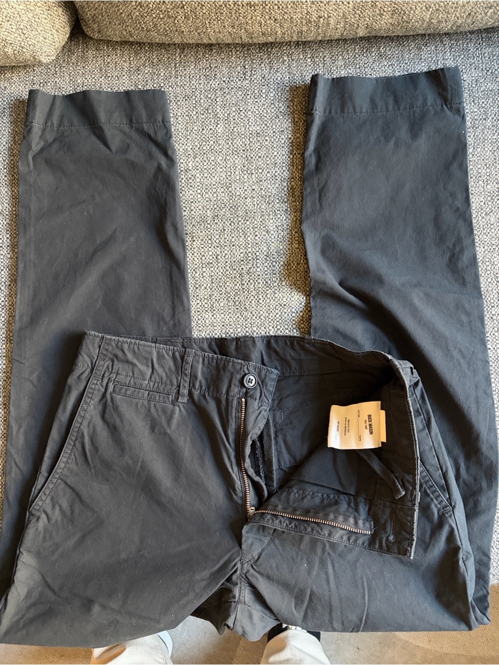Buck Mason Navy Chino Pants